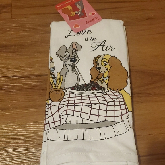 Disney Other - NWT 2-Pack Lady and the Tramp Themed White Towels